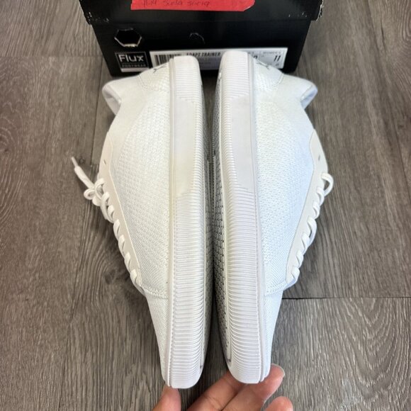 - Flux Adapt Trainer Barefoot Triple White Knit White Sole ATWW-0010 Men’s… main image 4
